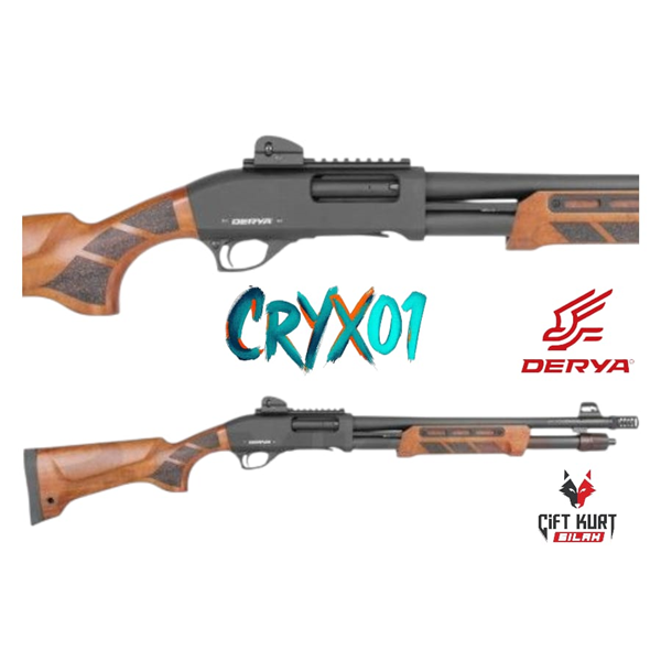 Derya CRYX01 Pompalı Yivsiz Av Tüfeği 
